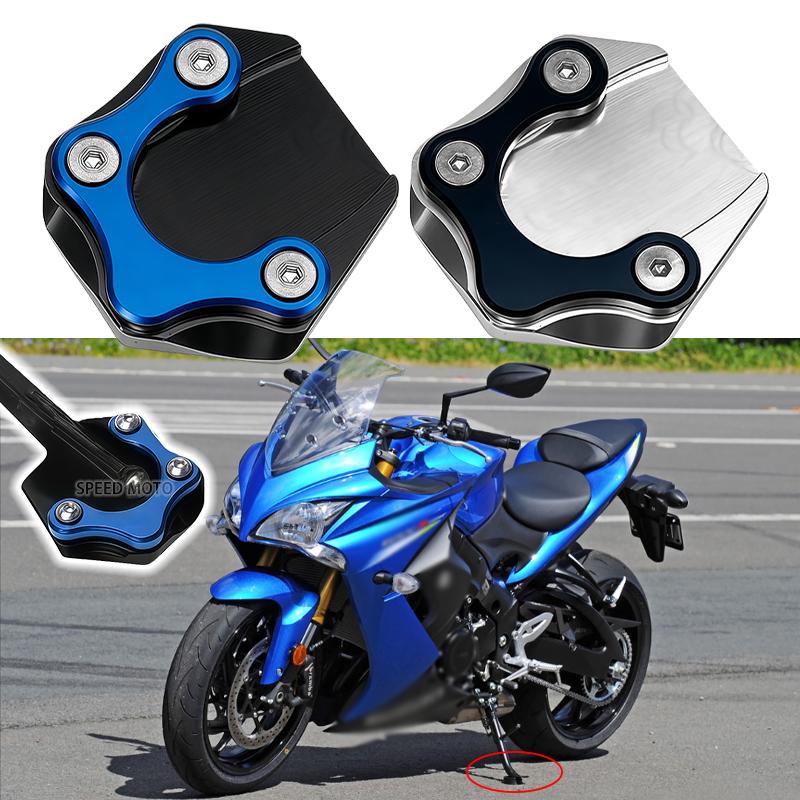 For Suzuki GSX-S750 2016-2020 2021/GSX-S1000 1000f Motorcycles Accessories Foot Side Stand Enlarger Plate Pad Kickstand Extensio