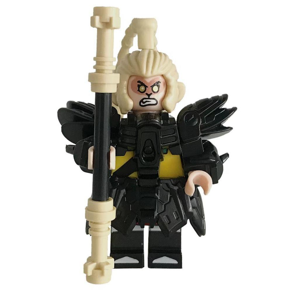 Building Block Doll Westward Journey Wukong Building Block Cool Wings Puzzle Assembly