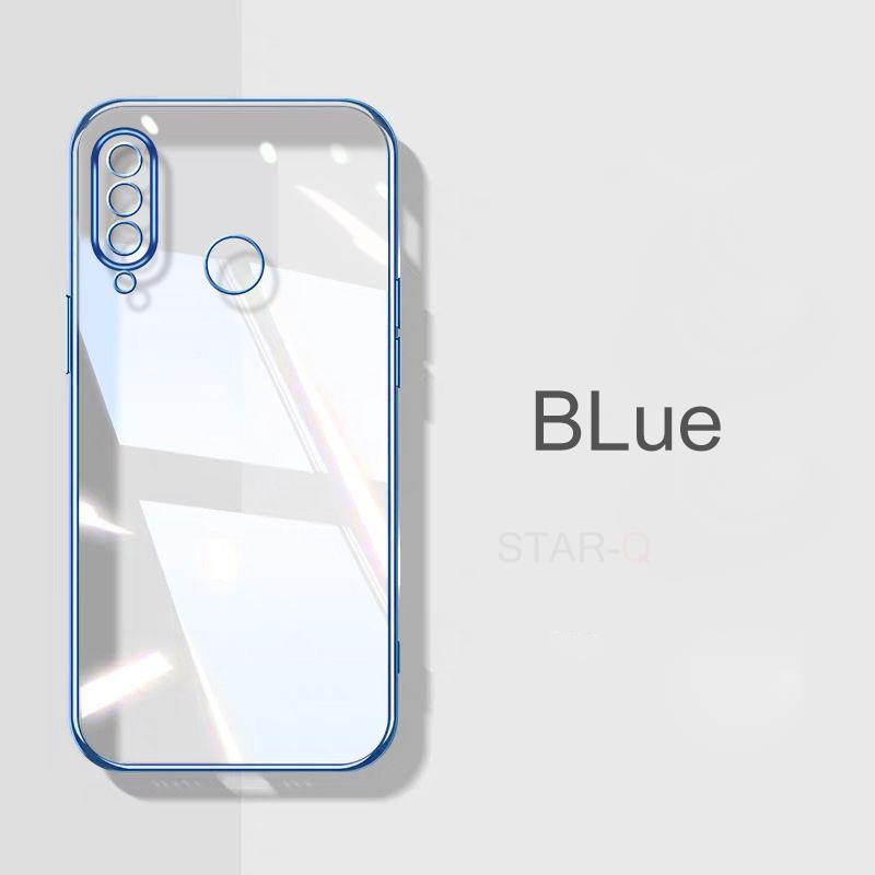 Роскошный прозрачный чехол-бампер с покрытием для Huawei P30 Lite P20 P40 P50 Pro Mate 20 P 30, силиконовая прозрачная задняя крышка P30lite P30pro