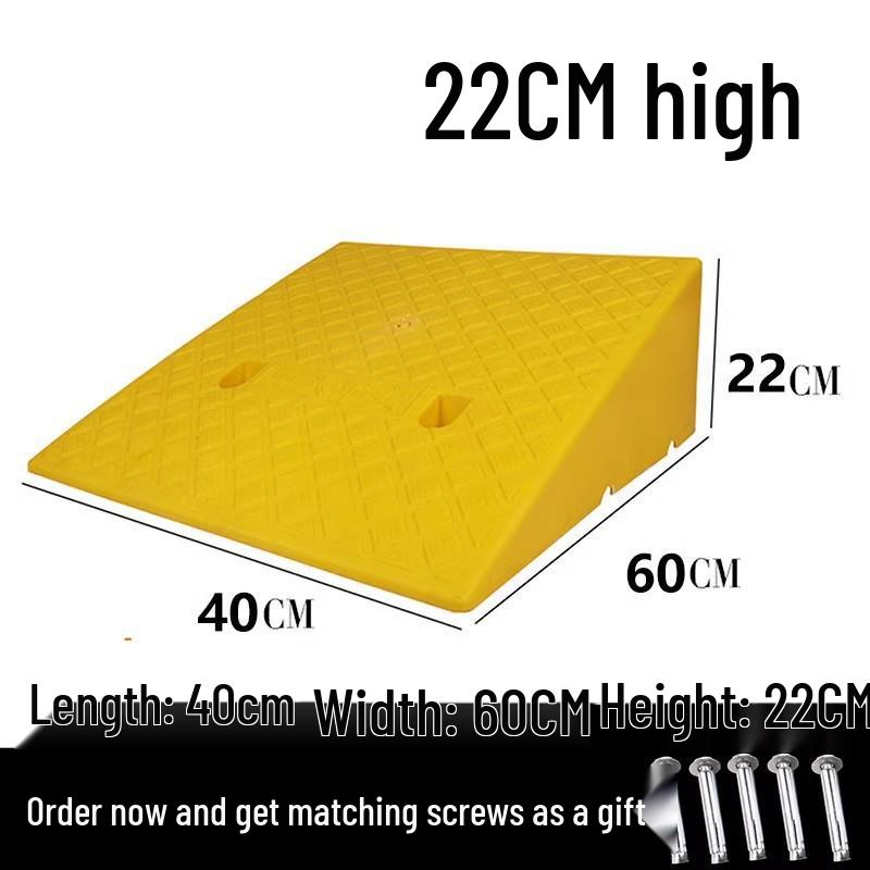 Uphill Slope Mat, Barrier-Free Ramp, Plastic Ladder, Speed Bump, Intersection Aid