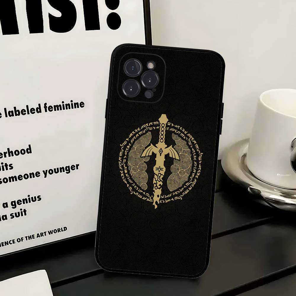 Hot Game L-Legendes-Z-Zeldaes For Iphone 17 Air 16 15 14 13 12 11 Pro Max Plus Black Cover TPU Soft Phone Case