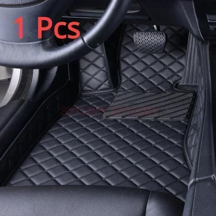 Custom 3D Car Floor Mats for Jeep Commander 2018-2024 Wrangler 2018-2024 4 Doors Interior Accessories Artificial Leather