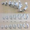 5Pcs Fixing Clips Lamp Tube Clip With Rubber Protection Pipes Clamp  for 12mm-32mm Dia Tube