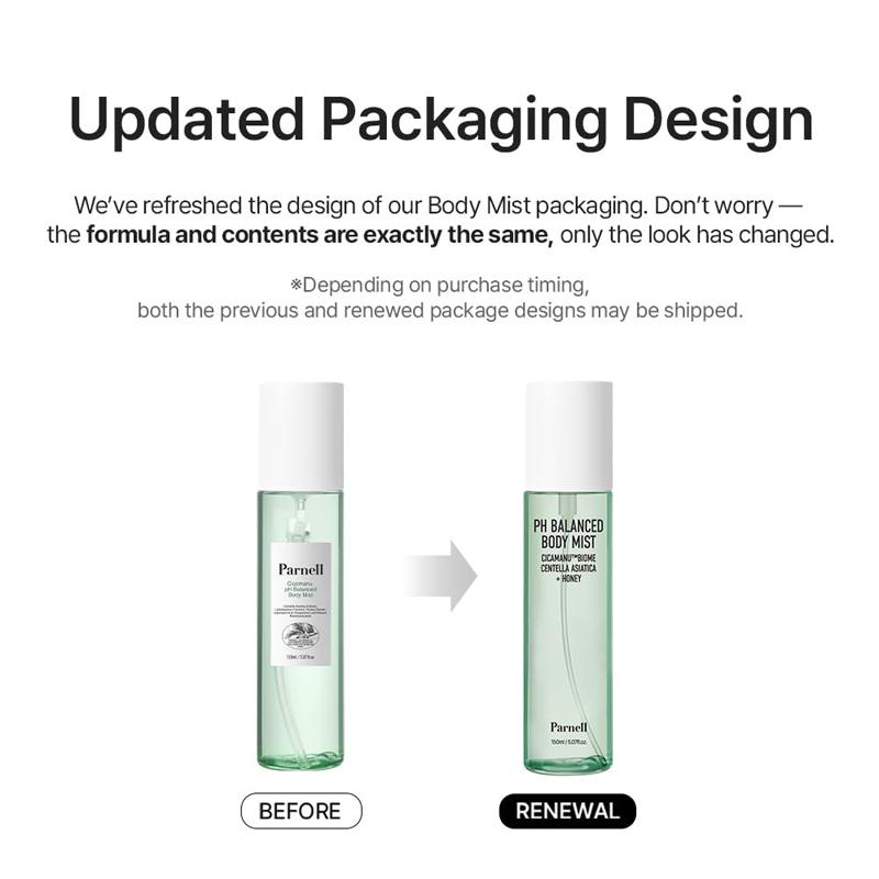 Parnell Cicamanu pH Balanced Body Mist 150ml