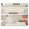 143 Keys Customized Retro Stamps Key Cap PBT Dye Subbed Keycap Cherry Profile Key Cover for Mechanical Keyboard