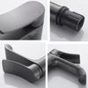 Modern Brass Gun Grey Single Hole Bathroom Water Basin Faucet Basin Mixer Faucet