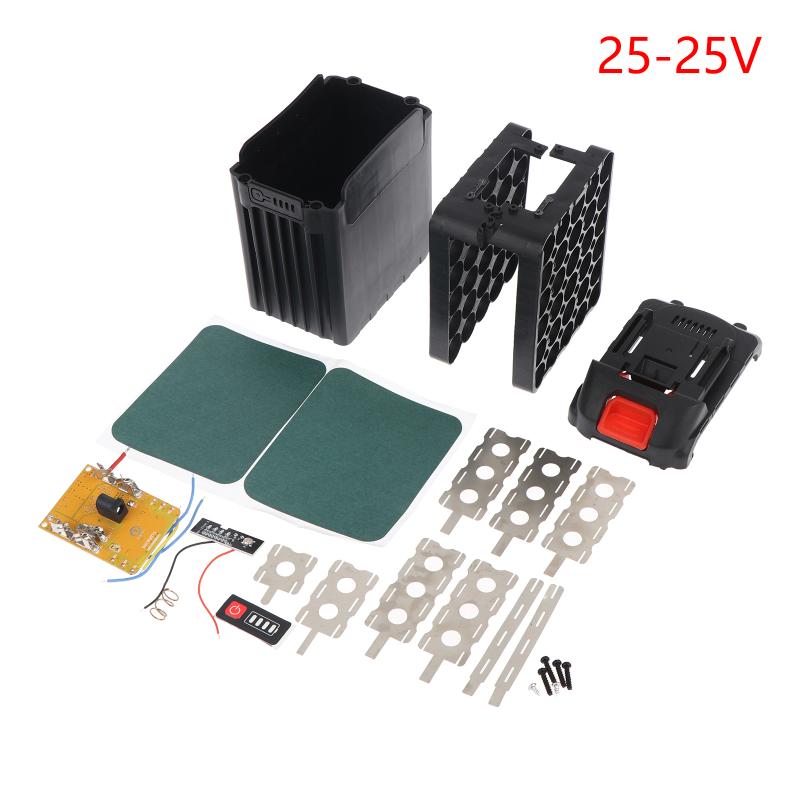 Корпус для DIY батарейного блока 18650 на 30 ячеек, 25В/42В, 60А, с платой PCB и схемой заряда, для солнечного генератора, блока питания
