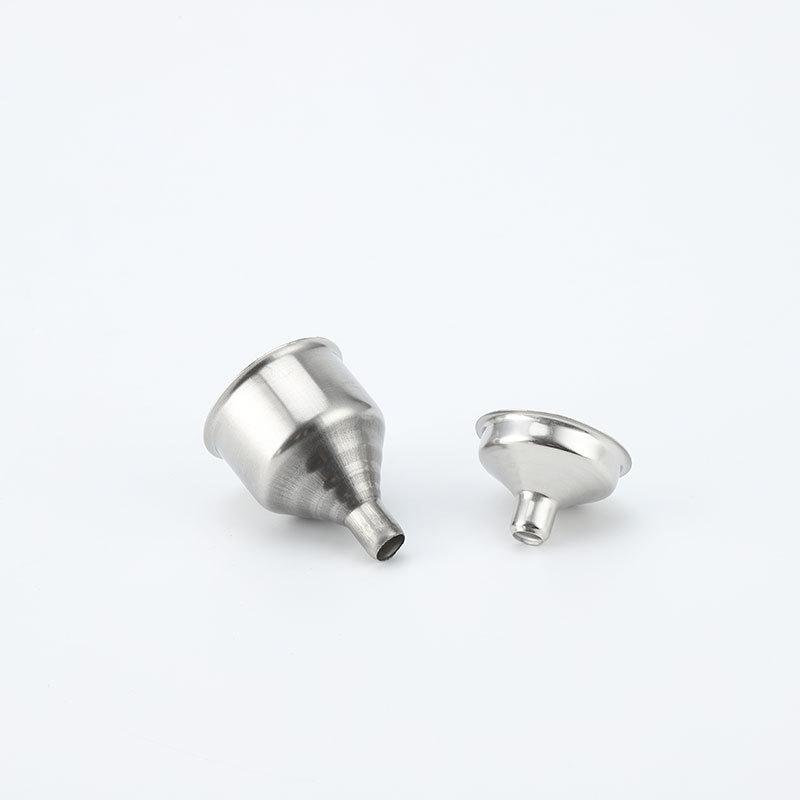 1Pc Funnel Stainless Steel Portable Mini Small Mouth Funnels Bar Wine Flask CLE