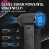 120 Вт Многофункциональный перезаряжаемый воздуходув 130000 об/мин Портативный беспроводной электрический пылесос Мощный мини турбореактивный вентилятор