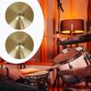 2 Pack Drum Cymbals for Beginners, Replacement Percussion Accessories