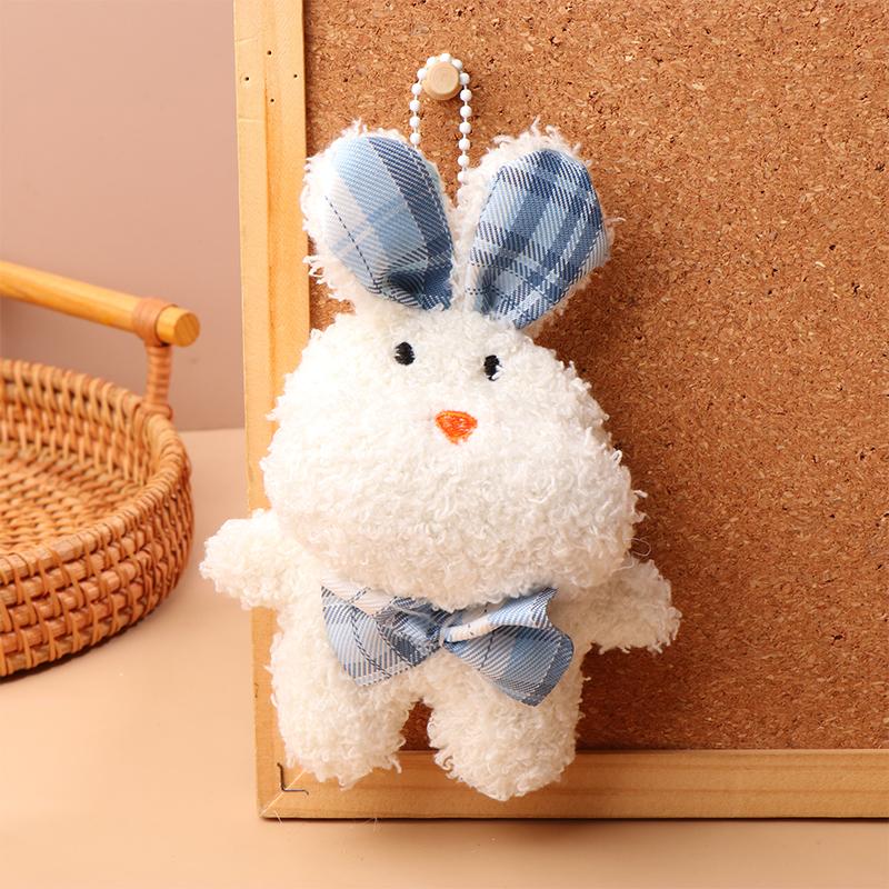 Милый мультяшный плюшевый брелок для ключей с животными Kawaii, кукольный брелок для ключей, сумка-подвеска, рюкзак, подвесное украшение, подарки