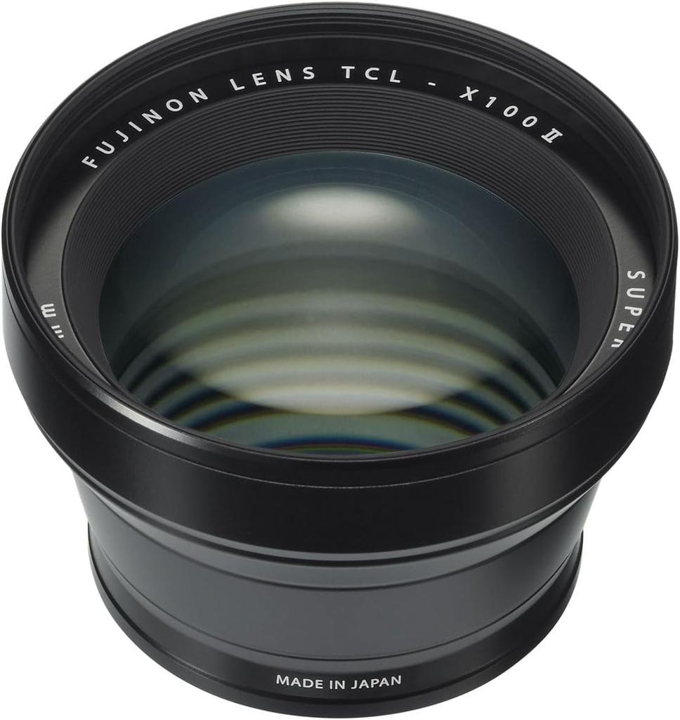 FUJIFILM X100 Teleconversion II Lens, Black, TCL-X100B