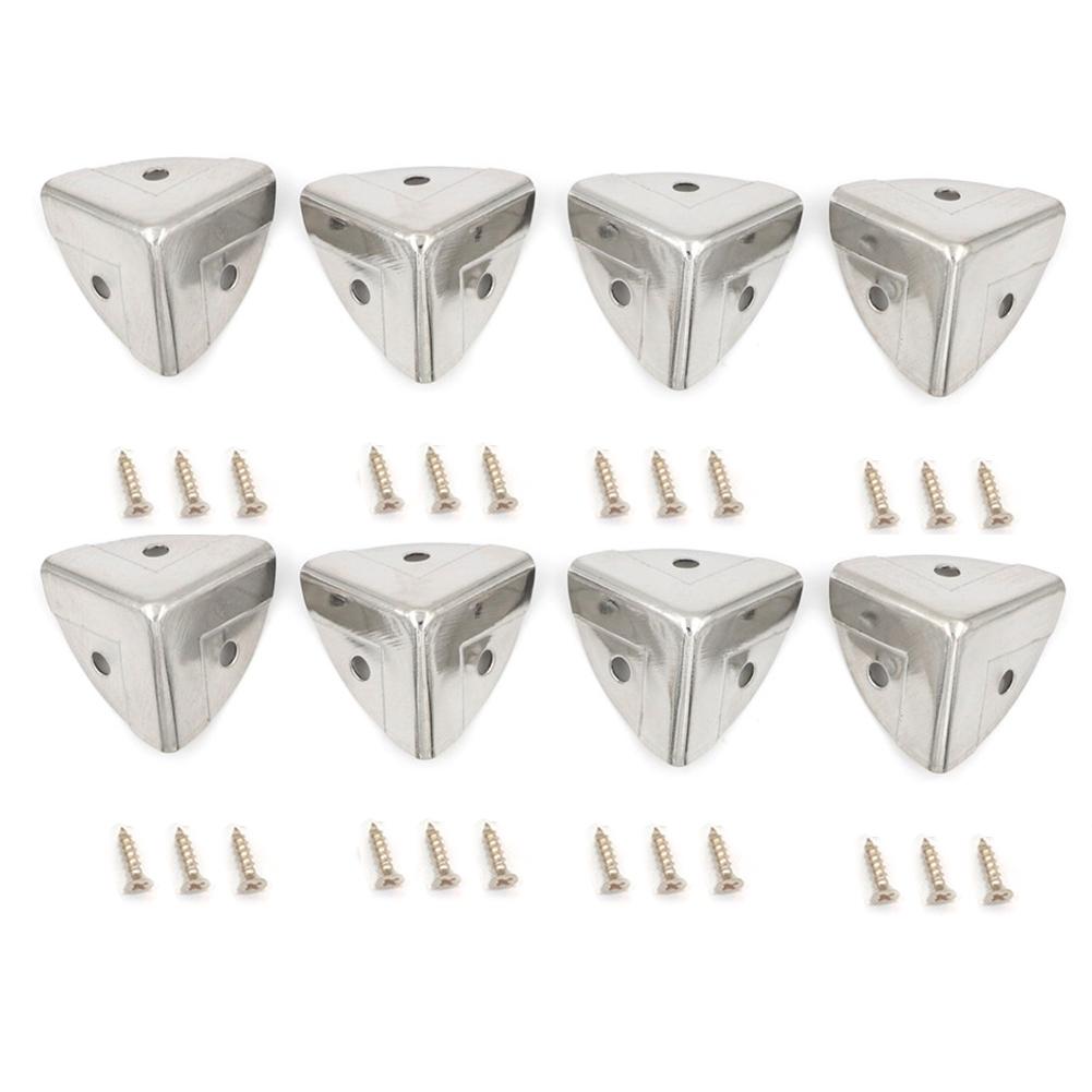 Деревянные угловые протекторы для коробок в ретро-железном дизайне, доступны в упаковках по 4/8/12 штук