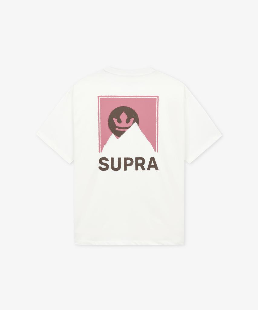 SUPRA Футболка с коротким рукавом «Горный закат» (белый)