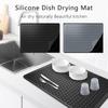 Silicone Stove Protector Mat, XL Dish Drying Mat For Kitchen