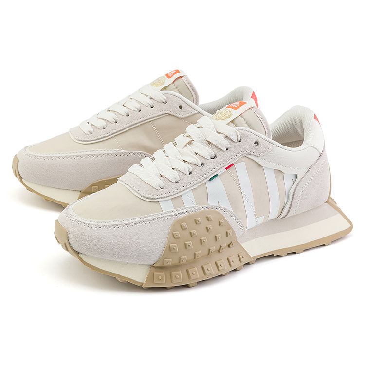 Kappa Retro Running Shoes Lightweight Low-Top Unisex sneakers Gray White K0DX5MM08F-133