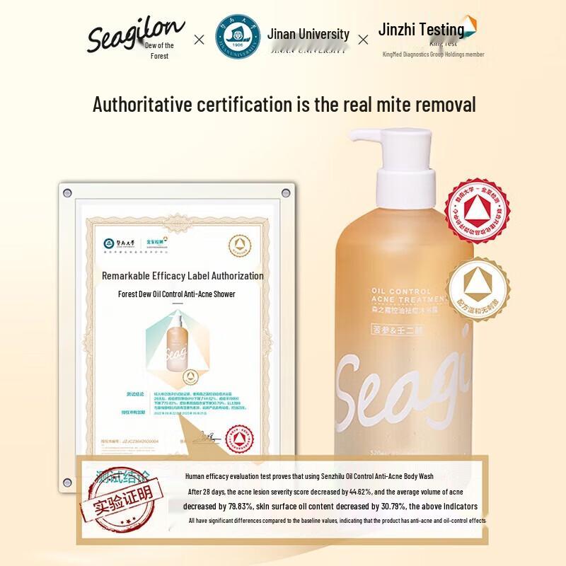 Senzhilu Oil Control Acne Body Wash