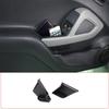 Для Mercedes Smart 451 Fortwo 2009-2015 ABS Черный Ящик для хранения в двери автомобиля Ручка Подлокотник Кейс для хранения Автомобильные аксессуары для интерьера