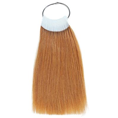 BUMMSEVEN Natural Human Hair Bundle Color Tone Level 6 Light 30 Длина Hairdresser Color Color Hair Dye Color Таблица цветов 100% Test, Коричневый, Кусочки, Прибл.. 20см,