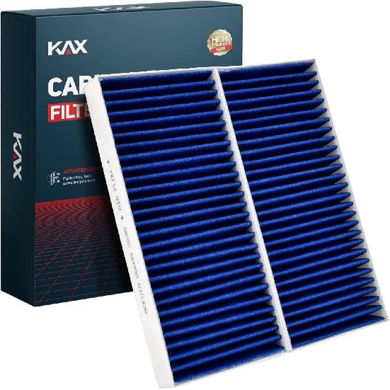 KAX Premium Cabin Air Filter with Dual Active Carbon, CF10550 Replacement for Nissan Rogue 2008-2013, Rogue Select 2014-2015, Sentra 2007-2012,