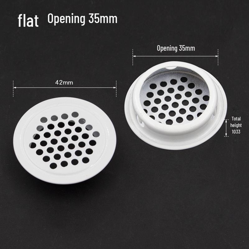 Sukop утолщенная круглая вентиляционная крышка из нержавеющей стали для гардероба и обувных шкафов