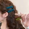 2Pcs Korean Elegant Woolen Hair Clip Simple Style Bb Clip Solid Autumn And Winter Hair Accessories