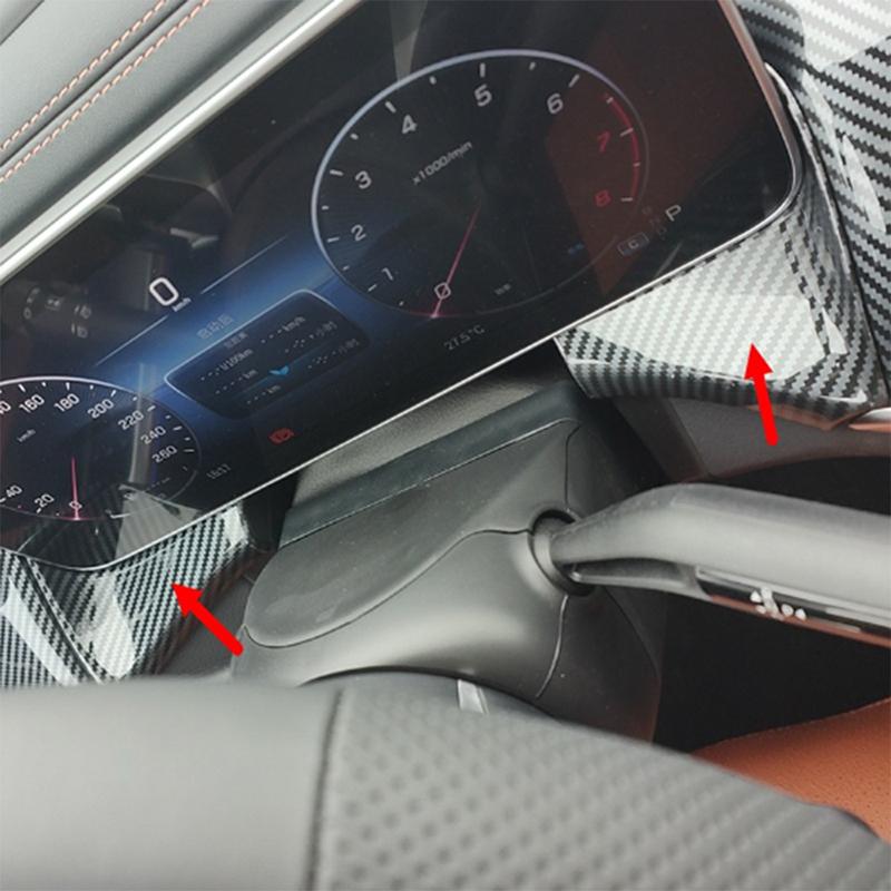 Car Dashboard Instrument Decoration Trim Stickers For Mercedes Benz GLC X254 GLC260 GLC300 Car Styling Accessories