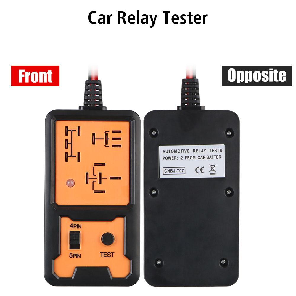 Тестер аккумулятора автомобиля, тестер напряжения, тестер автомобильных реле, универсальный 12 В, светодиодный индикатор, автомобильный электронный тестер реле