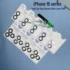 Apple 16 Pro/15 ProAR Camera Lens Film: 3D Texture, Light-Transmitting, Imitation Original, Protective Cover