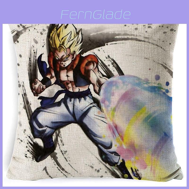 Наволочка Dragon Ball Потрясающая Мультяшная Квадратная Наволочка Для Стильного Дивана Домашний Декор