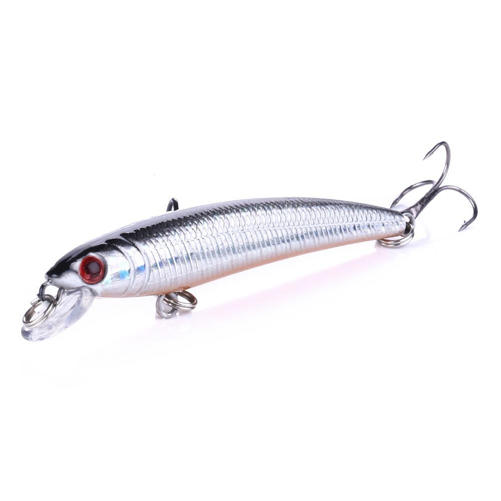 1pc Hengjia ABS Minnow Bait for Fishing 7.5CM 5.6G Lifelike Trout Fishing Lure Travel Fishing