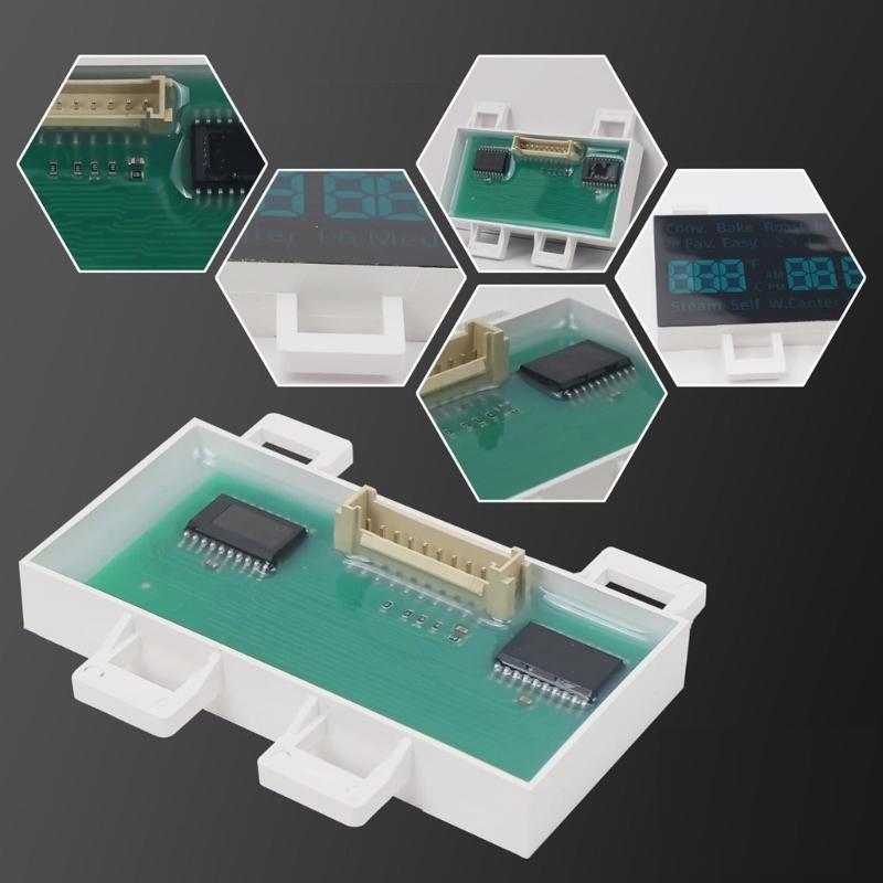 Replacement LED Panel DE07-00129A LED Screen Plastic Texture Suitable for Select Oven/Stove Models Easy Installation