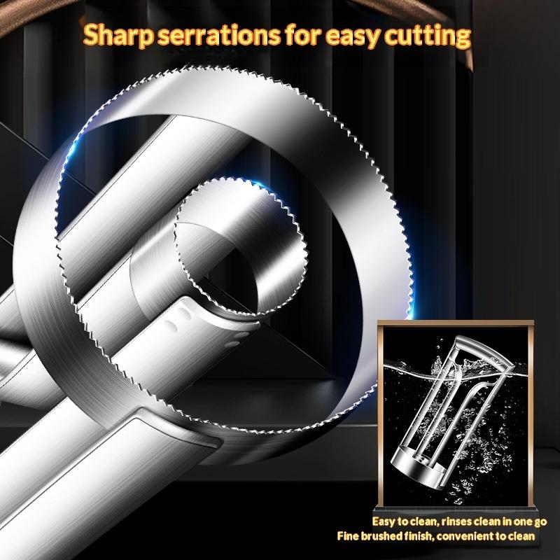 Нож для чистки ананаса из нержавеющей стали, экстрактор мякоти ананаса, машина для нарезки, удаления сердцевины и кожуры, кухонный нож, слайсер, фруктовые инструменты