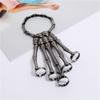 New Jewelry Fashion Personality Punk Skull Hand Bone Wild Five-Finger Ring Bracelet Adjustable One Chain