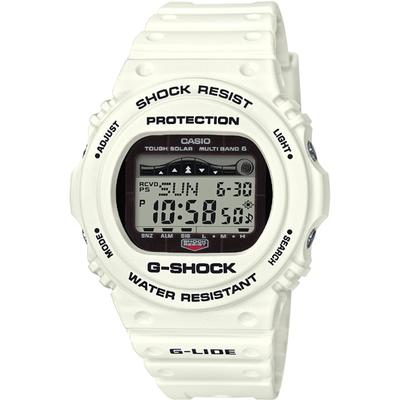 G-SHOCK GWX-5700CS-7JF [G-LIDE Radio Wave Solar 2018 летняя версия. Белый] Круглые часы белые