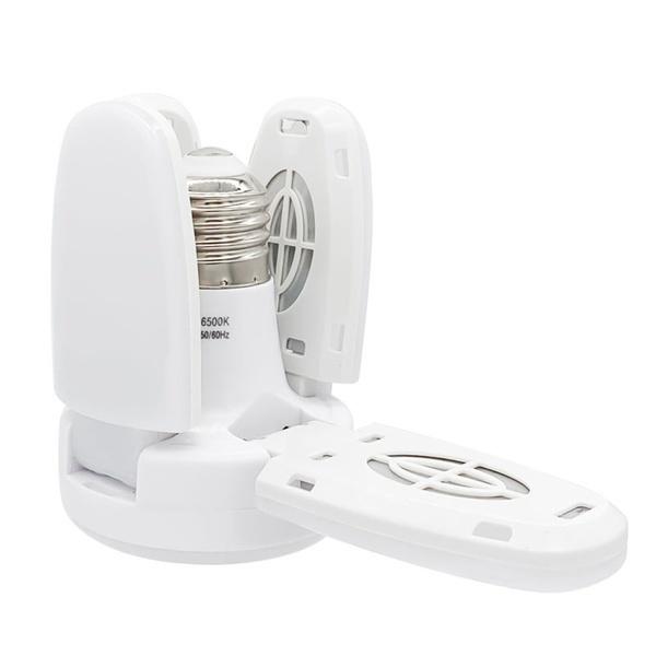 LED Foldable Bulb with Fan Shape Blade Panels