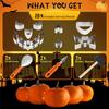 B97A-24-предметный набор форм для вырезания тыкв на Хэллоуин, Jack-O-Lanterns, инструменты для DIY-вырезания тыкв