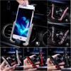 Car Phone Holder Women Diamond Crystal Car Air Vent Mount Clip Mobile Phone Holder Stand In Car Bracket Interior Accessories