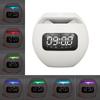 Bluetooth-будильник с динамиком, красочный мини-портативный бытовой беспроводной FM-радио с голосовым оповещением