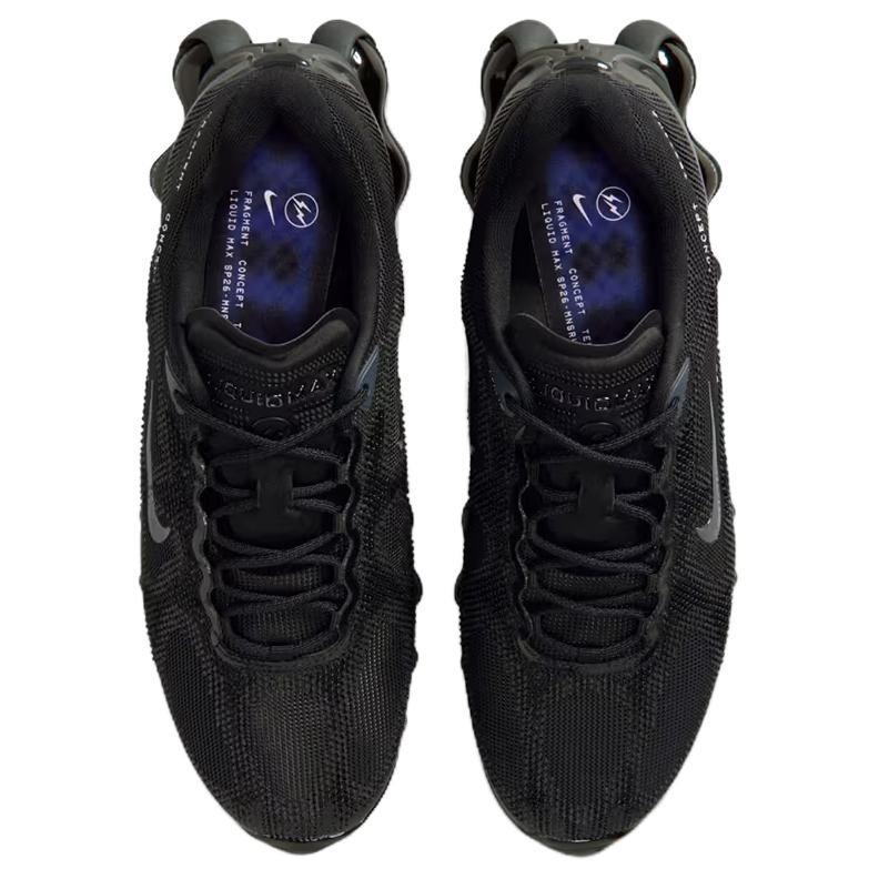 Nike X FRAGMENT AIR LIQUID MAX Беговые кроссовки Унисекс Черный IQ8601-001