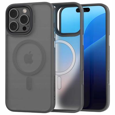 Чехол-аккумулятор SC Hybrid Mag для iPhone 16 Pro Max Серый