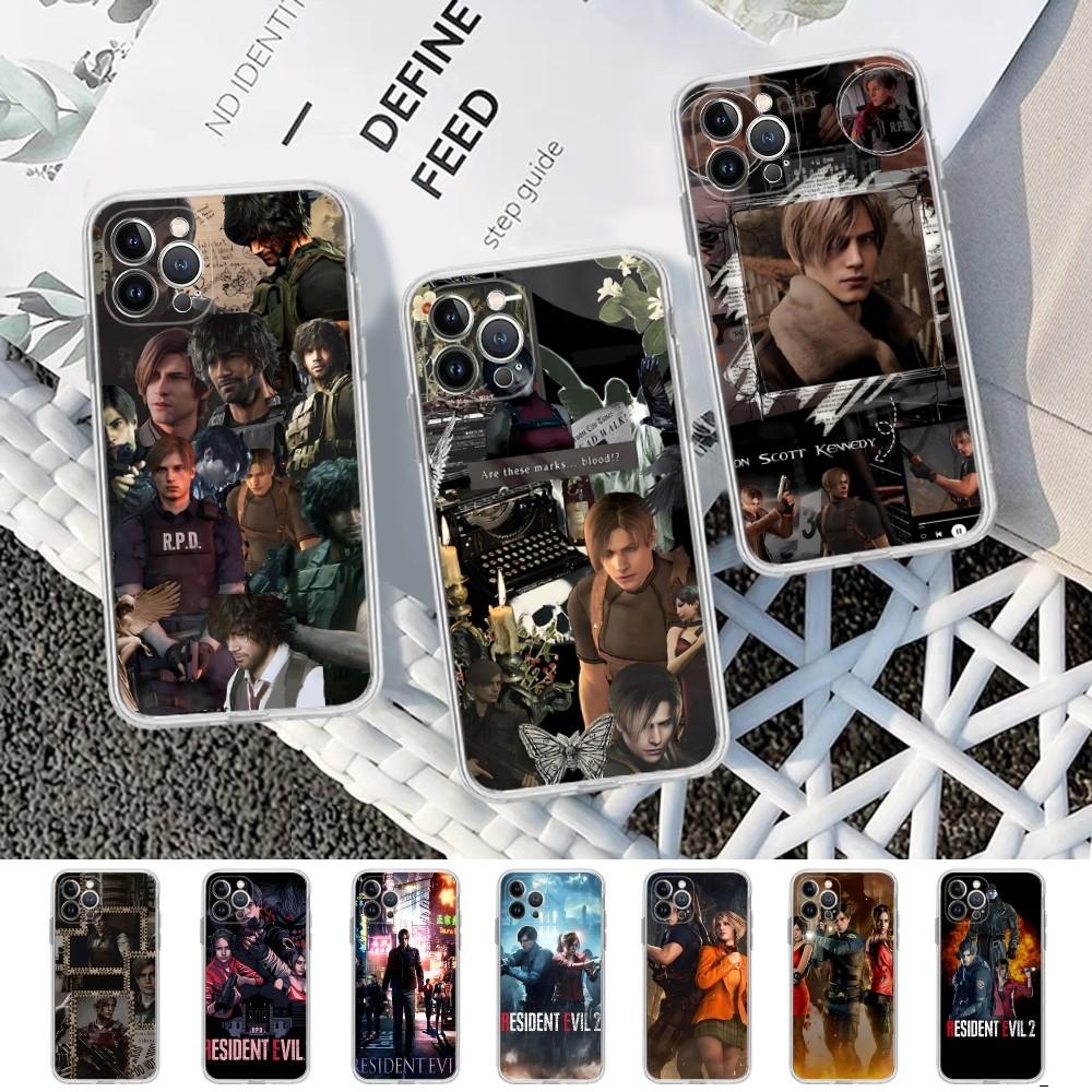 Чехол для телефона Видеоигра Resident Evil Для iPhone 15 14 11 12 13 Mini Pro XS Max Чехол 6 7 8 Plus X XR SE 2020 Funda Shell