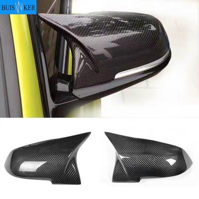 2 шт., накладка на боковое зеркало заднего вида для BMW F20 F21 F22 F23 F30 F31 F32 F36 X1 E84 F87 M2 из углеродного волокна