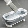 Collapsible Portable Wash Basin Dishpan With Handle Foldable Mop Bucket Fishing Pail Tools Large Capacity Barrel Space-Saving