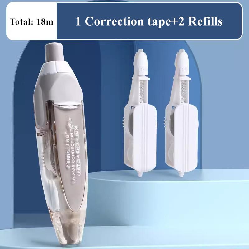 Тип пресса Kawaii Корректирующая лента Сменные сменные стержни Белый корректор Группа Студенческие японские канцелярские принадлежности Школьные принадлежности