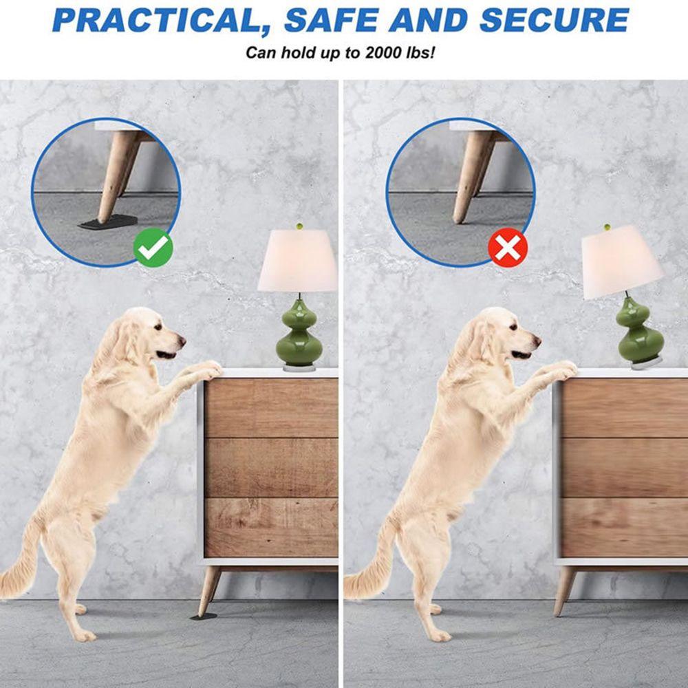 10/20/35PCS Household Refrigerator Sofa Stand Furniture Pads Stopper Washer Stabilizer Table Shims