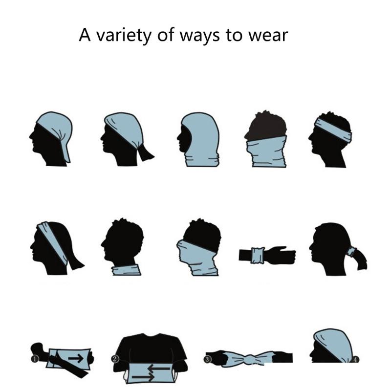 Подшлемник Маска на всю голову Дышащая Спортивная Балаклава Шапка Быстросохнущая Ветрозащитная Маска на все лицо для Женщин и Мужчин