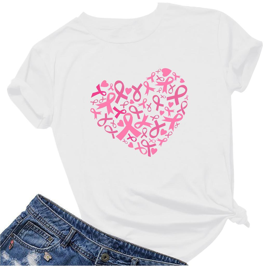 Женская мода, повседневная блузка с коротким рукавом и круглым вырезом, пуловер с принтом