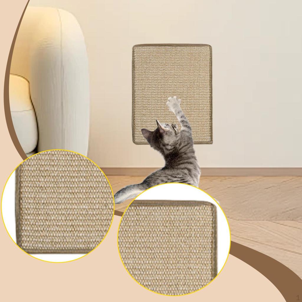 Коврик-когтеточка для кошек Защита дивана Пола Стены Ковров Заточка когтей для кошек Котенка Домашнего питомца Игрушка