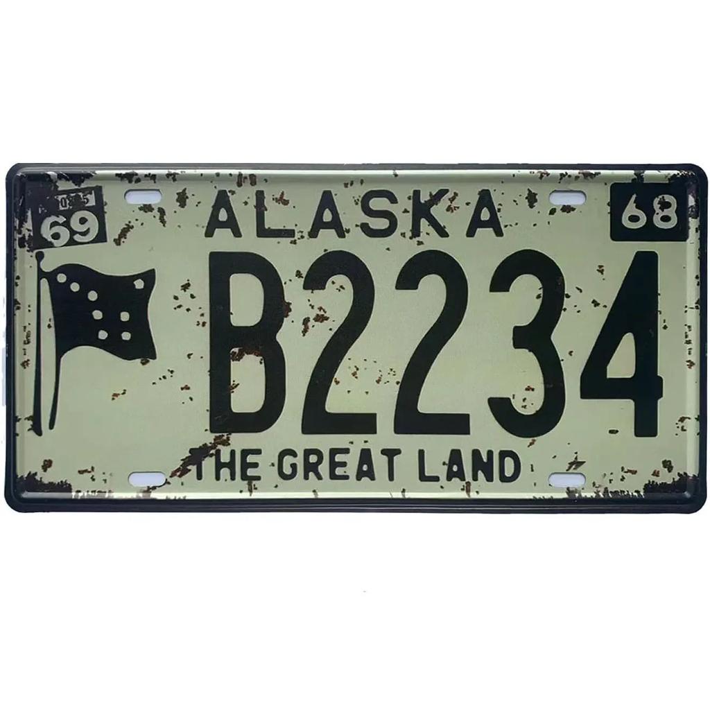 Винтажный номерной знак, ржавый металлический знак, передняя часть автомобиля, персонализированный номерной знак, новинка, старый номерной знак, декор для гаража, бара, клуба, кафе